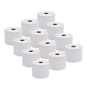 EIONO® - 4" x 6" Direct Thermal Roll Shipping Labels [12-Rolls 600 Labels] Commercial Grade