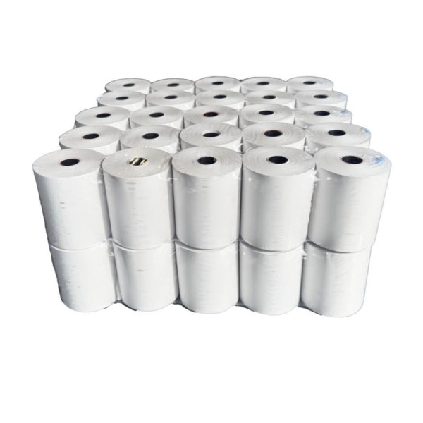 EIONO® 3 1/8" x 200' Thermal Paper Receipt Rolls 48 GSM Set of 50 Rolls - Image 5