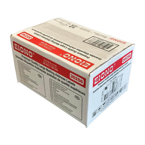 Eiono Compatible DYMO 30256 Large Shipping Labels Set of 12 Rolls