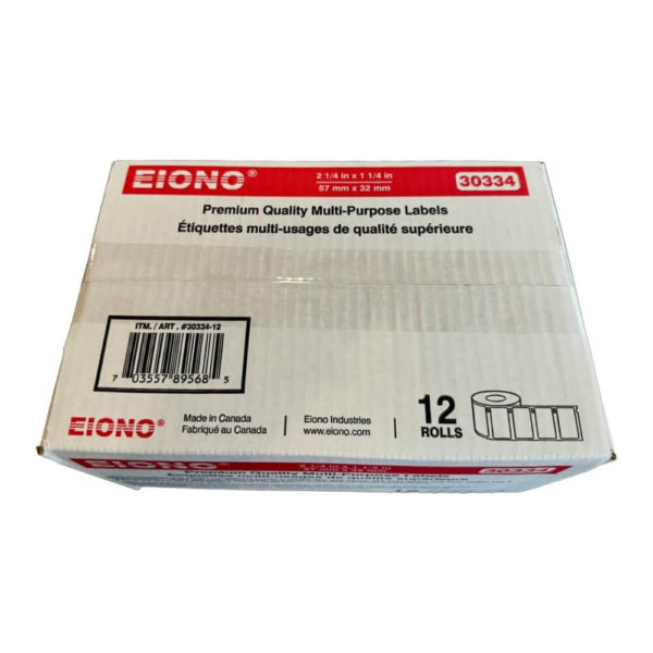 DYMO 30334 Compatible Multipurpose Barcode Labels Size 2-1/4" x 1-1/4"(57mm x 32mm), 1000 Per Roll - Image 5